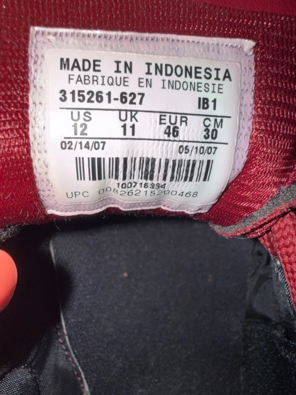 Rare Vintage 2007 Nike Air Ronaldinho Rival R10 Leather Sneakers Burgundy Size-L